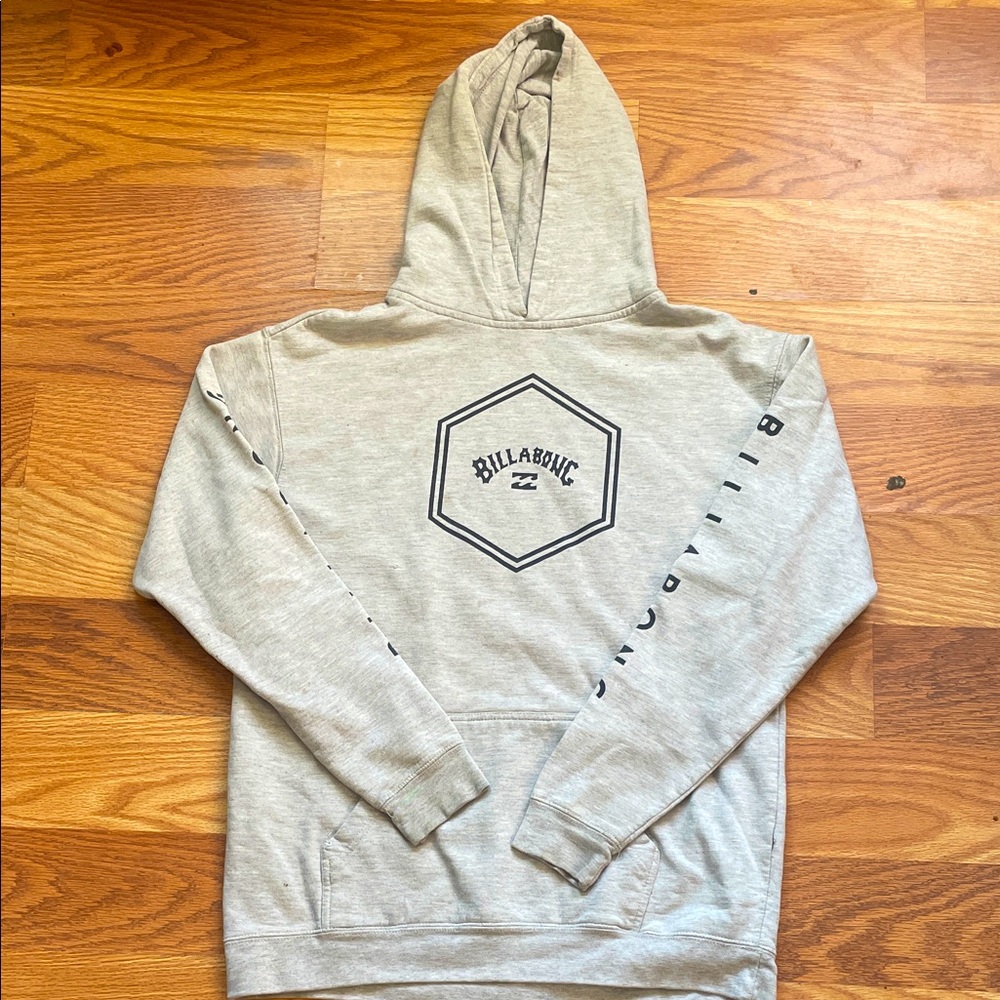 Billabong Light Gray Men's Hoodie